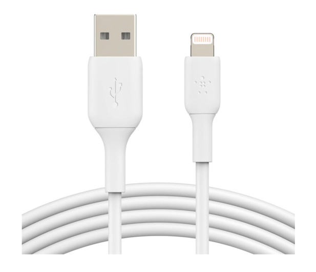 Belkin Kabel USB-A na Lightning, 0,15m, biały - 1330470 - zdjęcie